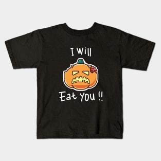 Zombie Pumpkin Kids T-Shirt
